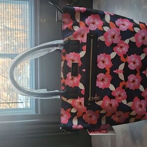 Brand New!! Beautiful in bag Trina Turk Double handle tote with detachable strap